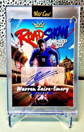 2026 Wild Card Road Show Mexico City Warren Zaire-Emery 1/1, Nieuw
