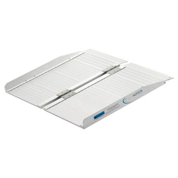 Opvouwbare oprijplaat aluminium - 61 cm, Diversen, Verpleegmiddelen, Ophalen of Verzenden, Nieuw