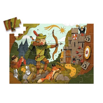Djeco puzzel Robin Hood - kinderpuz van €13,99 voor €12,59, Ophalen of Verzenden, Nieuw