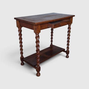 Bijzettafel - Hout eiken - VICTORIAN-EDWARDIAN STIJL