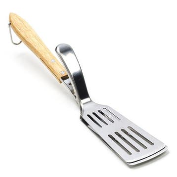BBQ spatel | Gardalux | 48 cm (RVS, Hout, Met tang), Tuin en Terras, Verzenden, Nieuw, Gardalux