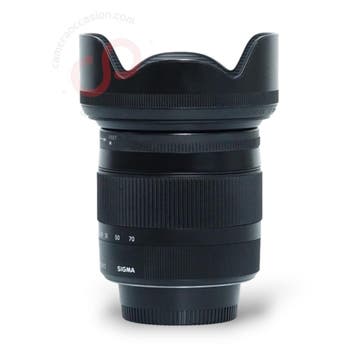 Sigma 17-70mm 2.8-4.0 DC OS HSM Macro Contemporary (Canon..., Ophalen of Verzenden, Zo goed als nieuw, Macrolens