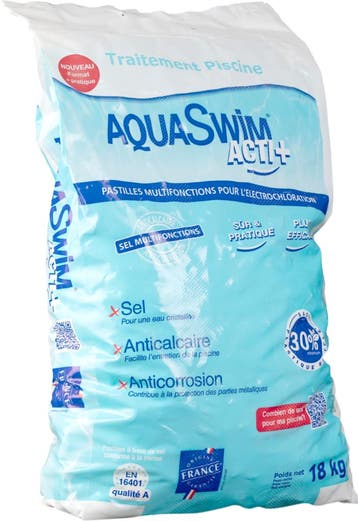 AquaSwim Universel 3 in 1 zwembadzout - 18 kg, Verzenden, Nieuw