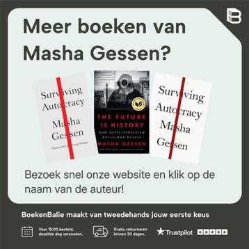 De toekomst is geschiedenis - Masha Gessen 9789403106106, Verzenden, Zo goed als nieuw, Masha Gessen