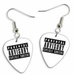 Plectrum ketting met Parental Advisory Explicit Content, Ophalen of Verzenden, Nieuw