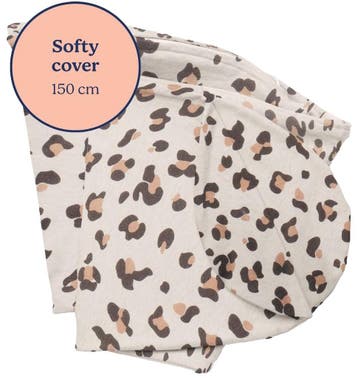 Doomoo Softy Leopard Cream Voedingskussenhoes, Verzenden, Nieuw