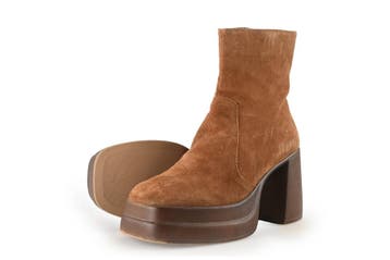 Sacha Enkellaarzen in maat 41 Cognac, Kleding | Dames, Schoenen, Overige kleuren, Verzenden, Lage of Enkellaarzen, Sacha