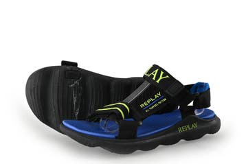Replay Sandalen Jongens in maat 33 Blauw, Jongen of Meisje, Schoenen, Zo goed als nieuw, Verzenden
