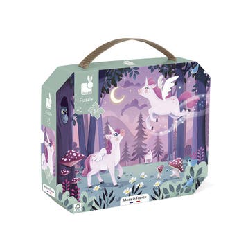 Janod puzzel eenhoorn - 54 stukjes  van €20,99 voor €18,94, Ophalen of Verzenden, Nieuw