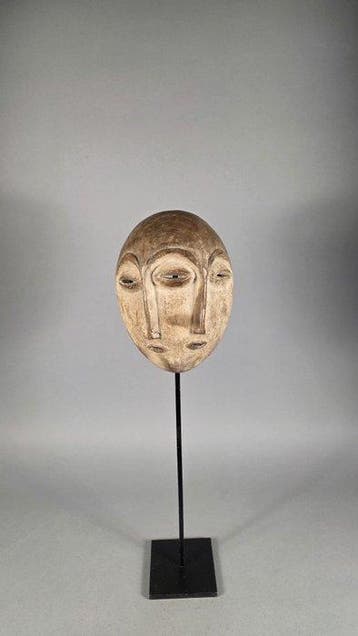 Houten masker - Lega - DR Congo (Zonder minimumprijs), Antiek en Kunst