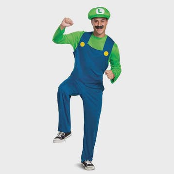 Super Brothers Kostuum - Unisex Mario & Luigi Verkleedset vo, Verzenden, Nieuw