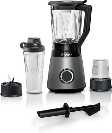 Bosch MMB6177S VitaPower Serie 4 - Blender - Zilver - 1200W, Verzenden, Nieuw