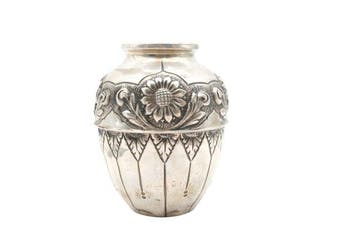 Vaas - .833 zilver, Antiek en Kunst