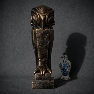 Beeld, Uil 25 cm / 2.3 kg (Zonder Minimumprijs) - 25 cm -