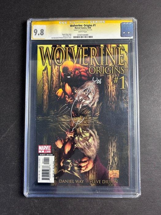 Wolverine: Origins #1 - Signed by Joe Quesada - 1 Signed, Boeken, Strips | Comics