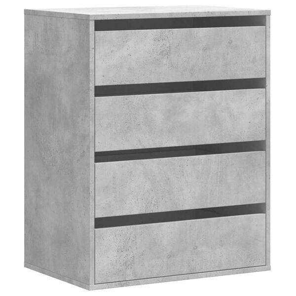 Ladekast 60x41cm - Betongrijs | Retourdeal 30% Korting, Huis en Inrichting, Kasten | Ladekasten, 25 tot 50 cm, Nieuw, Overige houtsoorten
