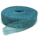 Jute band Turquoise Azuur 5 cm rol 40 meter, Ophalen of Verzenden, Nieuw