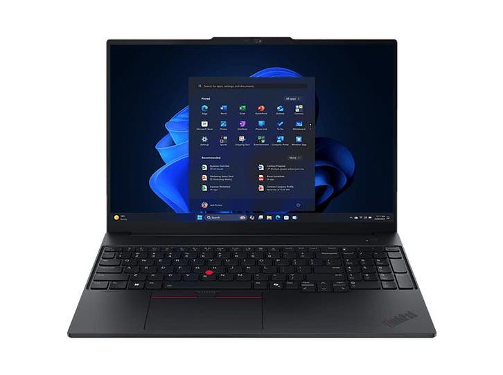 Lenovo - Thinkpad E16 Gen 3 - 16 inch - Black, Computers en Software, Windows Laptops, 4 Ghz of meer, 16 inch, 16 inch, Qwerty