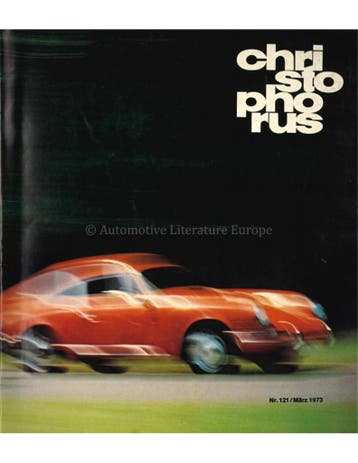 1973 PORSCHE CHRISTOPHORUS MAGAZINE 121 DUITS, Nieuw, Porsche, Author