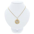 Gouden sterrenbeeld hanger; Weegschaal (Hanger of bedel), Ophalen of Verzenden, Gebruikt, Goud, Overige merken