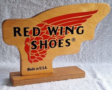 Red Wing Shoes - Reclamebord - Multiplex