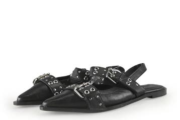 Sacha Slingbacks in maat 39 Zwart, Verzenden, Zwart, Zo goed als nieuw, Sacha