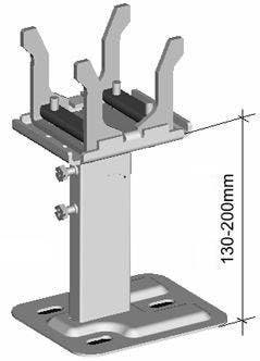 Rofix T22/33 standconsole set onafgewerkte vloer, Doe-het-zelf en Verbouw, Verwarming en Radiatoren, Verzenden, Nieuw