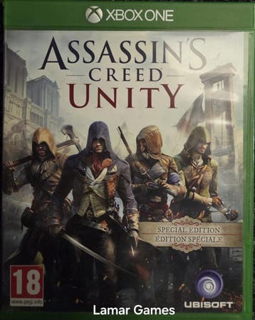 Assassins Creed Unity  (xbox one used game), Ophalen of Verzenden, Zo goed als nieuw