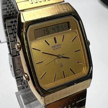Seiko - Zonder minimumprijs - H557-5100 AG Vintage Ana-Digi