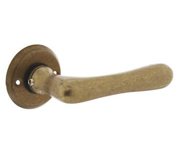 Intersteel enkele deurklink Trento met rozet ø50x5mm messing, Doe-het-zelf en Verbouw, Deuren en Horren, Verzenden, Nieuw