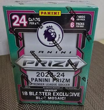 2023/24 Panini Prizm Premier League Hobby Blaster - 1 Sealed, Nieuw