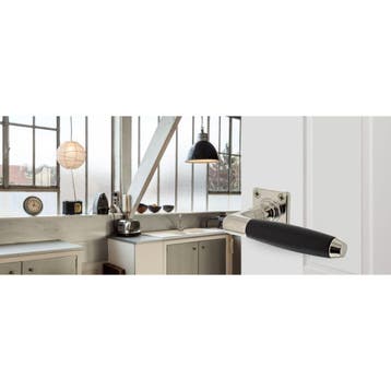 Intersteel Deurkruk Ton 222 - chroom/ebbenhout, Verzenden, Nieuw