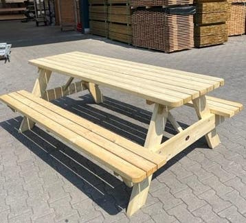 Picknicktafel Robuust 220 bouwpakket, Ophalen of Verzenden, Nieuw