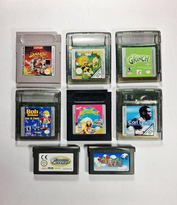 Nintendo - Gameboy Color - 6 Games GameBoy Color + 2 Advance, Nieuw
