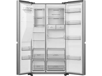 Hisense - Amerikaanse Koelkast - Inhoud  632 L - Nofrost, 200 liter of meer, Verzenden, 60 cm of meer, Met aparte vriezer