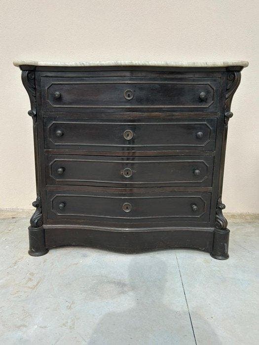 Commode - Hout, Marmer, Antiek en Kunst, Antiek | Overige Antiek