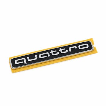 Origineel Audi embleem - chroom, Ophalen of Verzenden, Nieuw, Audi