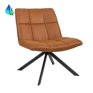 Elvira fauteuil, ECO leder, Overige plaatsen, Ophalen of Verzenden, Nieuw in verpakking, Stoel