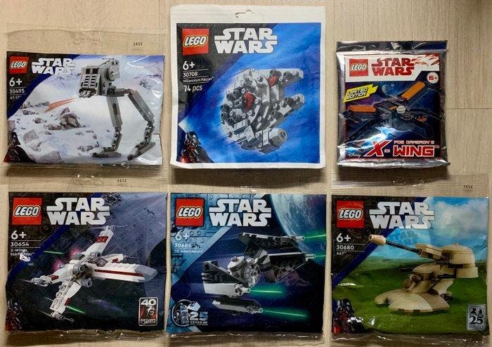 Lego Set - Star Wars - 6 Polybags, Kinderen en Baby's, Speelgoed | Duplo en Lego