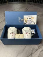 Swarovski, G&W - Beeldje - G&W set of two porcelain mugs