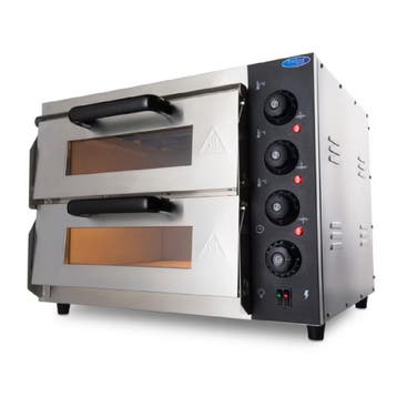 Maxima Pizza Oven 2 Pizzas Ø40 cm 2 Kamers, Hobby en Vrije tijd, Verzenden, Nieuw