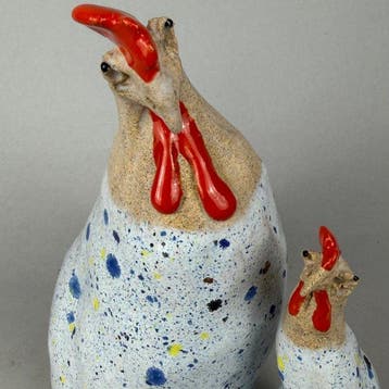 Anna Em - 2 Hens - hand made