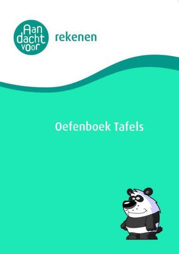 Tafels van Vermenigvuldiging Oefenboek / Aandacht voor, Boeken, Verzenden, Zo goed als nieuw, Wijzer over de Basisschool