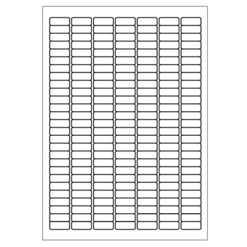 A4 etiketten 25,4 x 10 mm wit 100 vel Sorex, Verzenden, Nieuw, Sorex