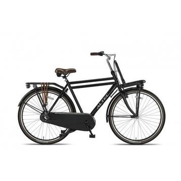 Transporfiets Heren 28 Inch Altec Dutch 3 speed Mat Zwart, Ophalen of Verzenden, Nieuw