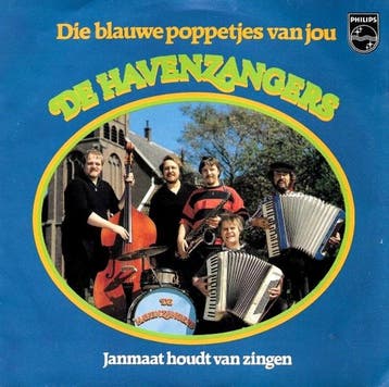 vinyl single 7 inch - De Havenzangers - Die Blauwe Poppet..., Verzenden, Zo goed als nieuw, 7 inch, Nederlandstalig