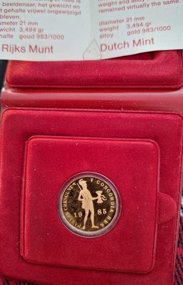 Nederland. Gouden Dukaat 1985