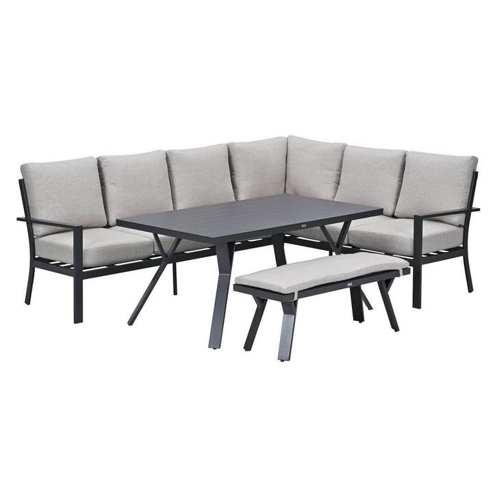Garden Impressions Senja lounge dining set 4-delig rechts -, Tuin en Terras, Tuinsets en Loungesets, Verzenden