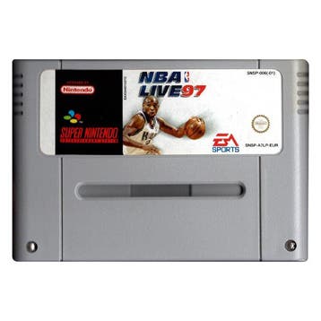 SNES NBA Live 97 (Losse cassette), Verzenden, Zo goed als nieuw