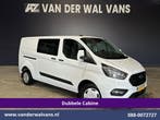 Ford Transit Custom | 2.0 TDCI 131pk L2H1 Dubbele Cabine, Gebruikt, Euro 6, Wit, Dealer onderhouden